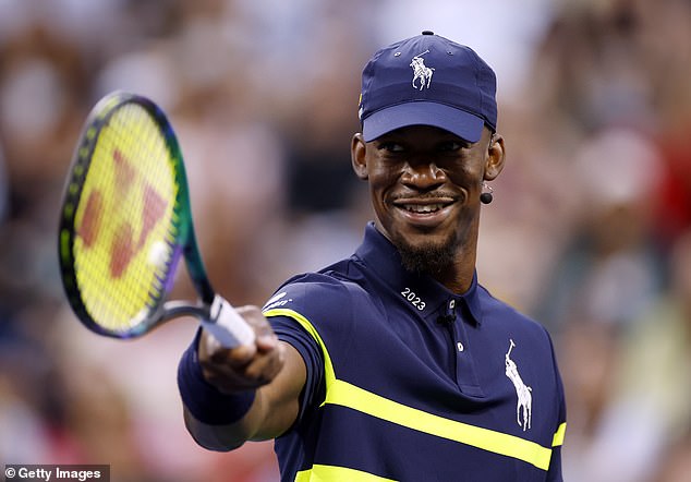 Butler has participated in many activities outside of basketball over the years, including fundraising at the US Open (pictured)