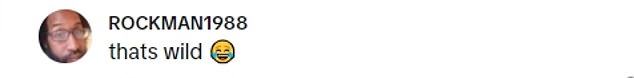 But other social media users were left baffled as most criticized the situation, with one writing: 'Please tell me this isn't real'