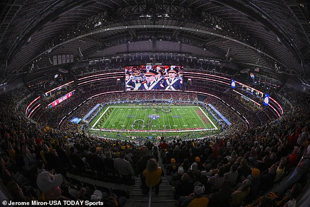 It has a retractable roof and the turf is – for now at least – artificial instead of grass