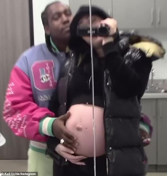 Kali and Don announced her pregnancy on Friday with an Instagram montage featuring footage of them attending one of Kali's ultrasound appointments