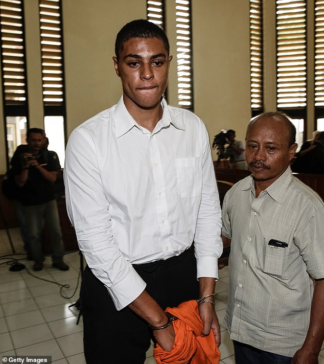 Tommy Schaefer is currently in Indonesian prison on an 18-year bid and shares a child with Mack – born after the couple was convicted in 2015 – and was the one who brutally beat Von Wiese-Mack to death with a metal bowl in an attempt to a hold on her millions