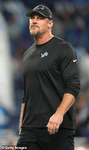 Detroit Lions head coach Dan Campbell