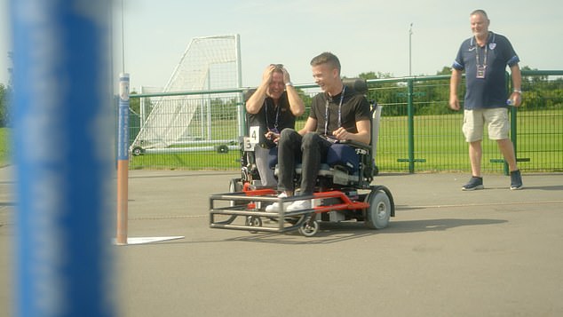 Owen and his son hope to raise awareness of Stargardt's eye conditions and others through their new documentary Football is For Everyone