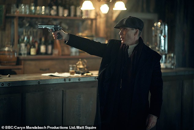 The Sky Atlantic show has been compared to BBC's Peaky Blinders, with fans saying the more modern series is even better (pictured Cillian Murphy as Tommy Shelby)