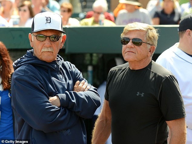 Glanville (right) attended Perrysburg High School in Ohio with future MLB skipper Jim Leyland