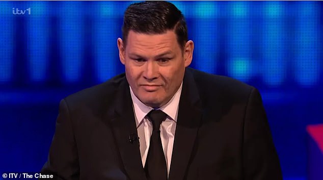 A contestant on The Chase made history on Monday's episode, prompting Mark Labbett, 58, to admit: 'I don't think we've ever had this before'