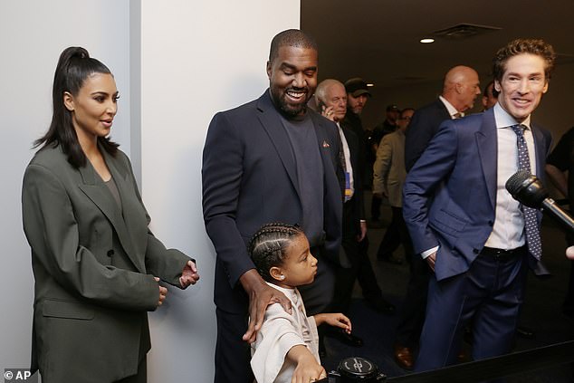 Lakewood Church is popular with celebrities, including Kanye West, who has appeared at its Sunday Service