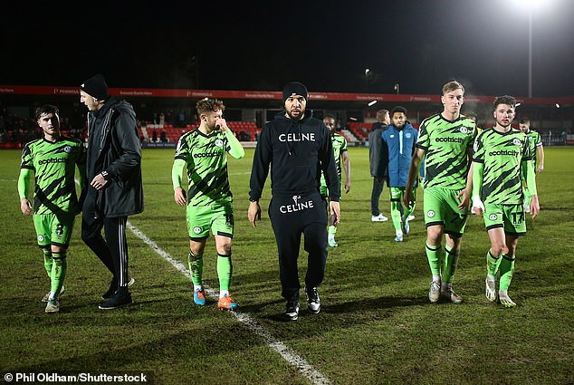 Deeney, whose Forest Green side are currently bottom of the League Two table, has also been fined £1,500.