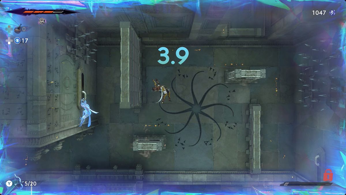 Prince of Persia: The Lost Crown puzzle third Shadow bottom right