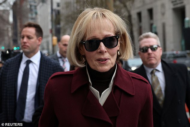 E. Jean Carroll enters Manhattan Federal Court in second civil trial after accusing former US President Donald Trump of raping her decades ago