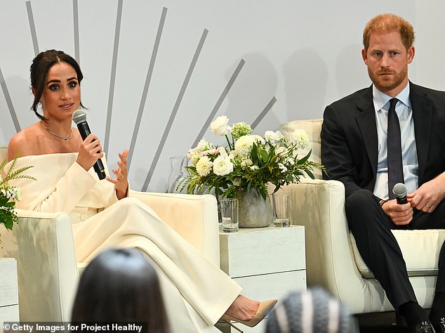 Daily Mail revealed that the late Queen Elizabeth was distraught when she heard about the royal couple's claim that they had received her blessing to name their daughter Lilibet.  The couple who were in the photo this year