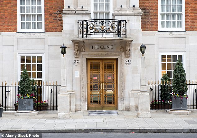 The London Clinic, where the Princess of Wales underwent her operation