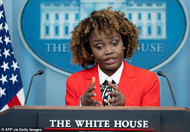 White House Press Secretary Karine Jean-Pierre Dodged a Question About Joe Biden's Apparent Surprise