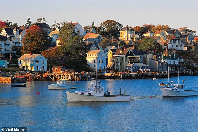 Stonnington, Maine is one of the towns tourists are now flocking to in an attempt to soak up the atmosphere of Cabot Cove - with plans to allow people to openly use drugs likely to derail the atmosphere