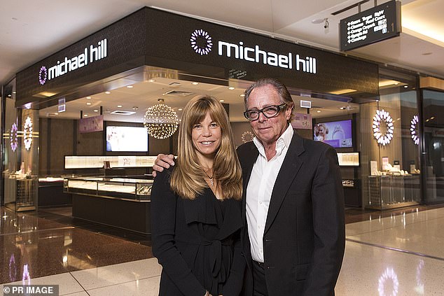 The jeweler was founded 45 years ago in New Zealand by Michael Hill (pictured with his daughter Emma)