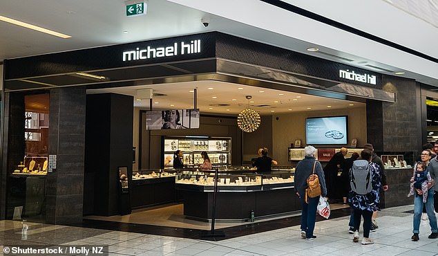 Michael Hill has almost 300 stores in New Zealand, Australia and Canada