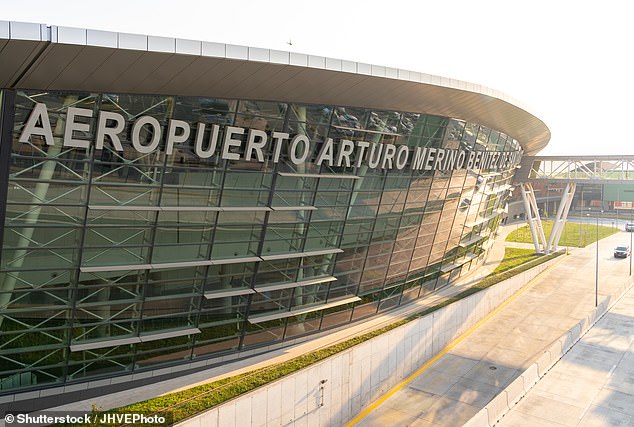 The route from Santiago (above) in Chile to Viru Viru International Airport in Santa Cruz, Bolivia was ranked as the most turbulent in the world