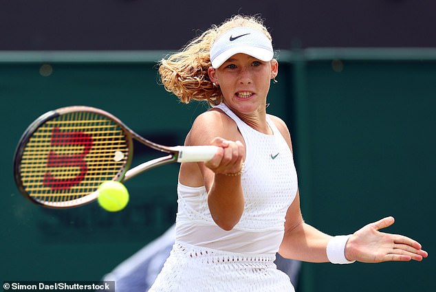 Andreeva revealed she received a good luck text from Murray ahead of last year's French Open