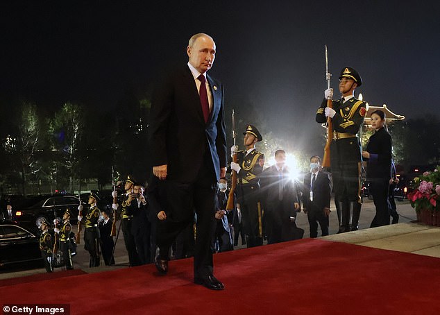 Take this magical mystery tour of the Kremlin and see if it doesn't make you think (Putin pictured in October 2023)