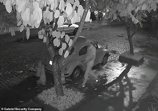 At 3:57 a.m. Saturday, a man was caught on camera leaving the home of art gallery owner Brent Sikkema in Rio de Janeiro.  Sikkema was found dead on Monday