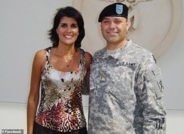 The former South Carolina governor regularly cites her husband as the reason for her presidential bid, and her latest campaign ad begins with photos of Michael's 2013 homecoming from his first deployment to Afghanistan with the National Guard.