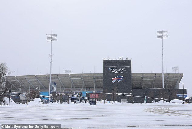 A total of 16.5 inches of snow has fallen in Orchard Park since Sunday, according to weather reports