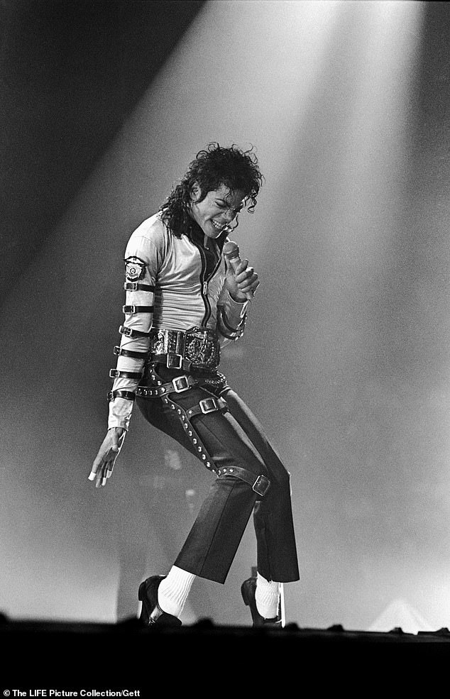 It is said that Jaafar resembles his uncle Michael in many ways, including his dance moves;  Michael pictured in 1988