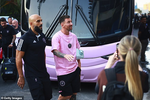 Messi and Miami played a preseason match against El Salvador on Friday evening