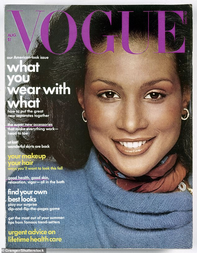 Her show comes as she marks the 50th anniversary of making fashion history when she became the first black woman to grace the cover of American Vogue in August 1974.