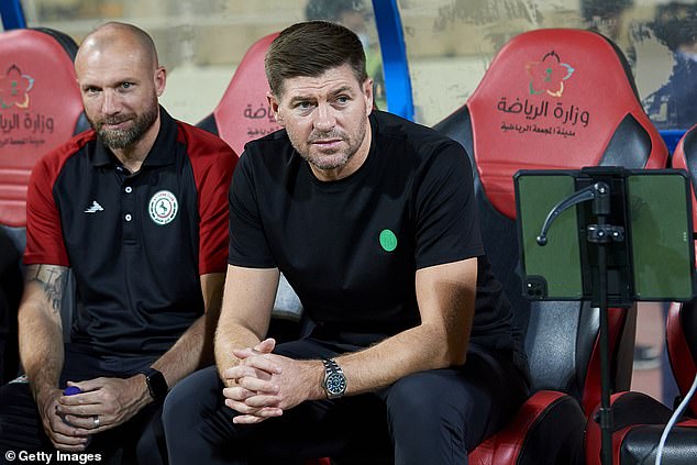 Gerrard will have to complete his first season without his trusted assistant Ian Foster (pictured left)