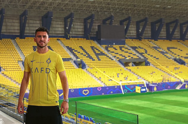 The 29-year-old joined Al-Nassr from Manchester City in August on a £23.5million contract.