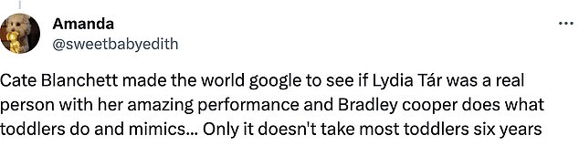 One of the biggest critics of Bradley Cooper by X-users was that he spent six years learning to conduct