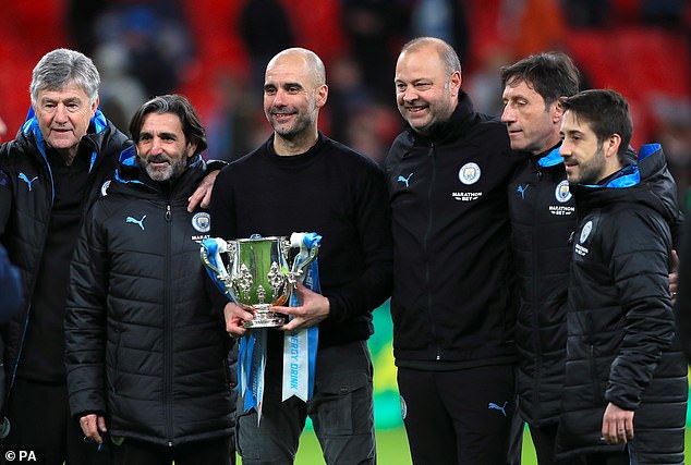 Jover (right) joined City in 2019 after spells at Brentford and the Croatian national team, before leaving for Arsenal in 2021