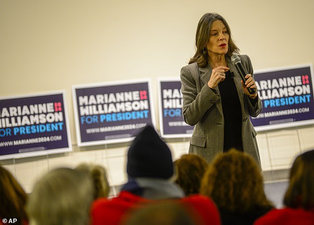 Marianne Williamson has also campaigned hard in New Hampshire