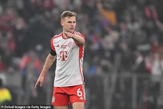 There is no way Newcastle would be interested in Bayern midfielder Joshua Kimmich