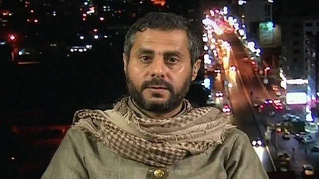 Mohammed Al-Bukhaiti, member of the Political Council of the Houthi rebel movement in Yemen and the group's international spokesperson