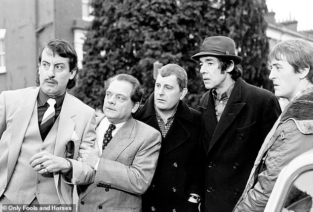 Beloved actor Roger Lloyd Pack, who played Trigger (second from right), also sadly passed away in January 2014, while John Challis, who played Boycie (far left), passed away in September 2021.