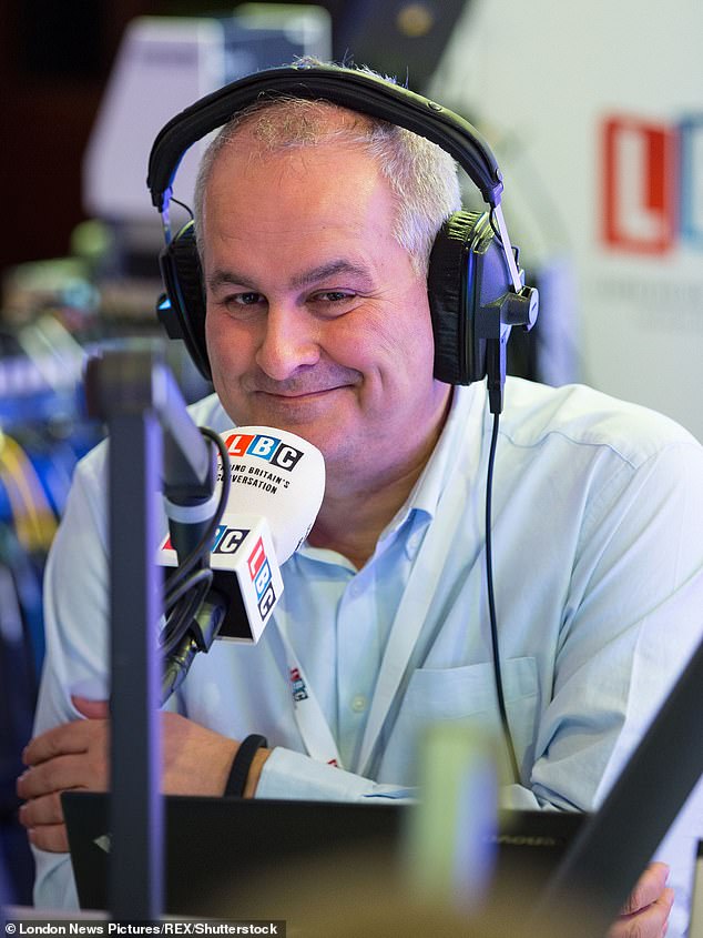 LATEST NEWS: Radio presenter Iain Dale discovered he had osteoporosis after a fall on the subway