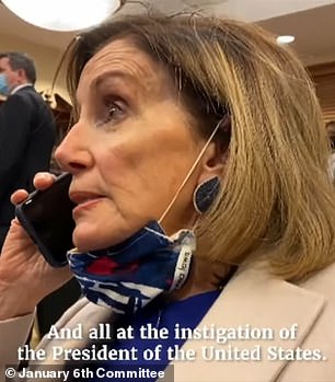 Nancy Pelosi on January 6