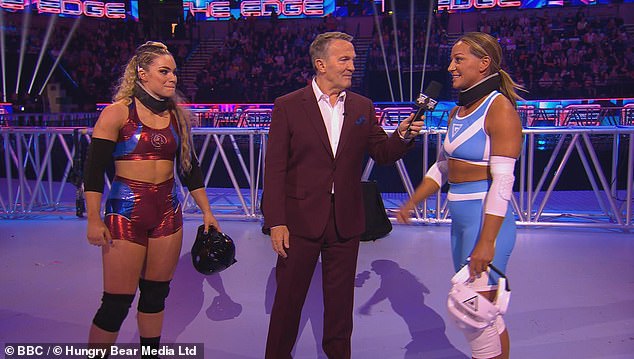 Marie-Louise appeared in Gladiators - which has been rebooted by the BBC after the success of the '90s game show - and won the second episode