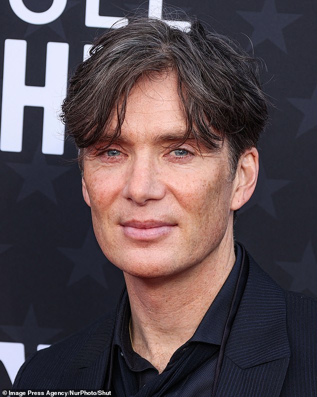 4) PLAYS A BLINDER: Actor Cillian Murphy