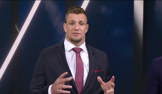 Rob Gronkowski has been all over the ties between the Falcons trying to hire Belichick