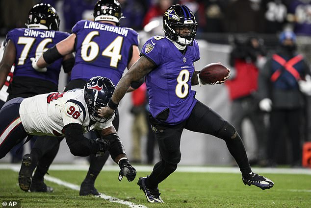 MVP candidate Lamar Jackson led the Ravens to a win, recording four total touchdowns