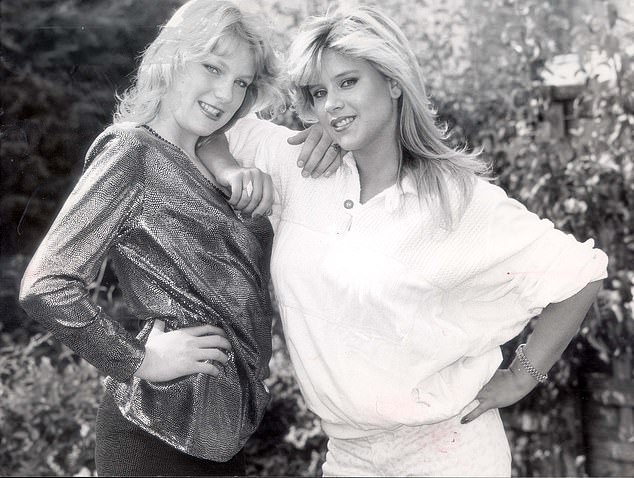 Devastating: Singer Sam's younger sister Vanessa (left) died in March last year aged just 50, just days after Sam finished filming Celebrity MasterChef