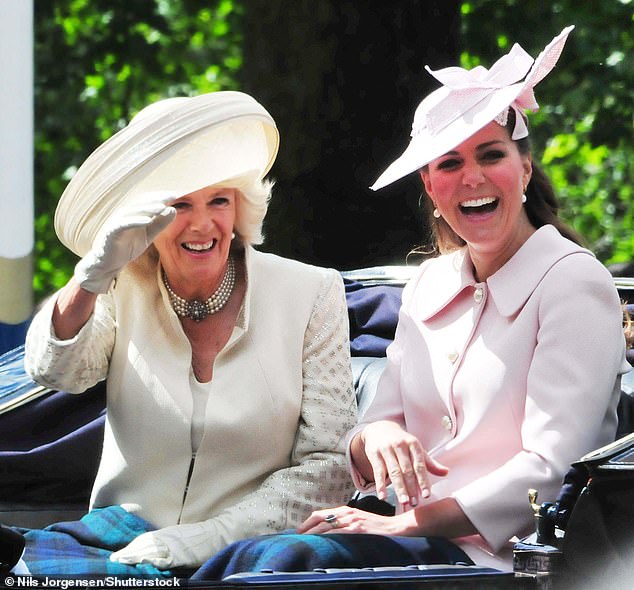 The Queen and Princess of Wales have built a close friendship and it was keen photographer Kate that Camilla wanted to photograph her on her 75th birthday.  In 2013, they shared a carriage and lots of laughs at Trooping the Colour