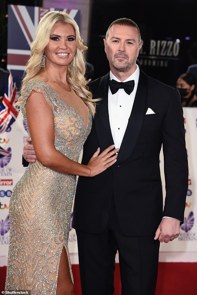 The television personality, 35, and her estranged husband Paddy McGuinness, 50, announced in July 2022 that they had split after 11 years of marriage (pictured together in 2021)