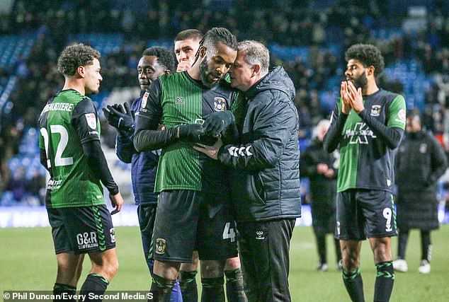 The 27-year-old appeared distressed at full-time as he was consoled by teammates and manager Mark Robins