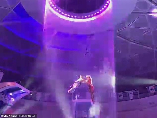 Jo reveals the acrobatic shows on Icon are 'gasp-gasps' – and some include the ship's 17.5-metre-high indoor waterfall