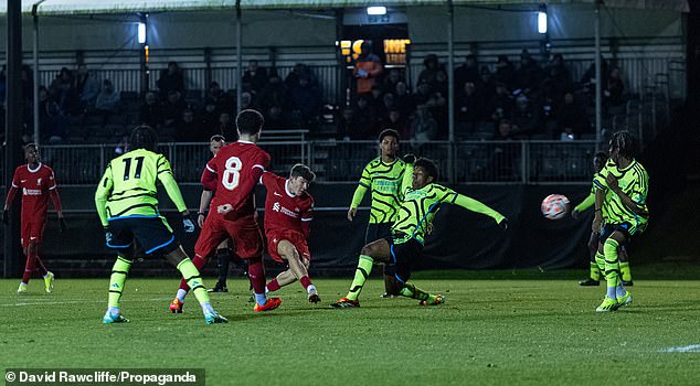 Arsenal Under 18s were beaten 7-0 by Liverpool in the FA Youth Cup as they exited the competition