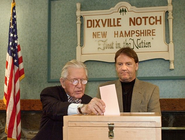 The first ballot of the 2000 New Hampshire primary was cast in Dixville Notch on February 1, 2000 among the 28 registered voters at the time of that election.